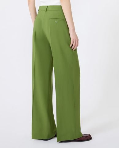  WEEKEND MAX MARA - Quần nữ ống rộng xếp li Wkdvisivo 