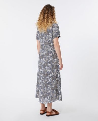  WEEKEND MAX MARA - Đầm midi cổ tròn tay ngắn Wkdcrespo 