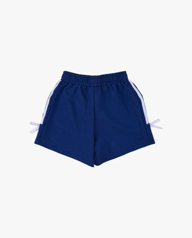  SKECHERS - Quần short bé gái lưng thun phối nơ Kuromi 