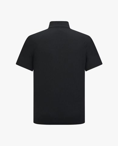  K-SWISS - Áo polo nam cổ bẻ tay ngắn phối logo 