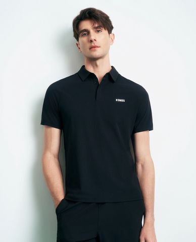  K-SWISS - Áo polo nam cổ bẻ tay ngắn thể thao 