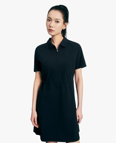  K-SWISS - Đầm polo mini phối zip 