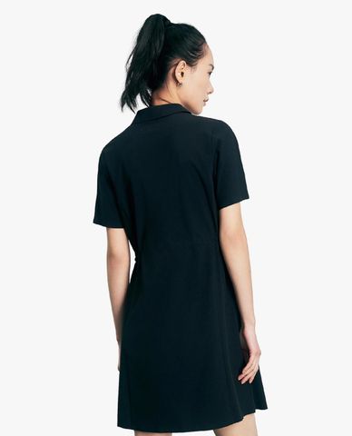  K-SWISS - Đầm polo mini phối zip 