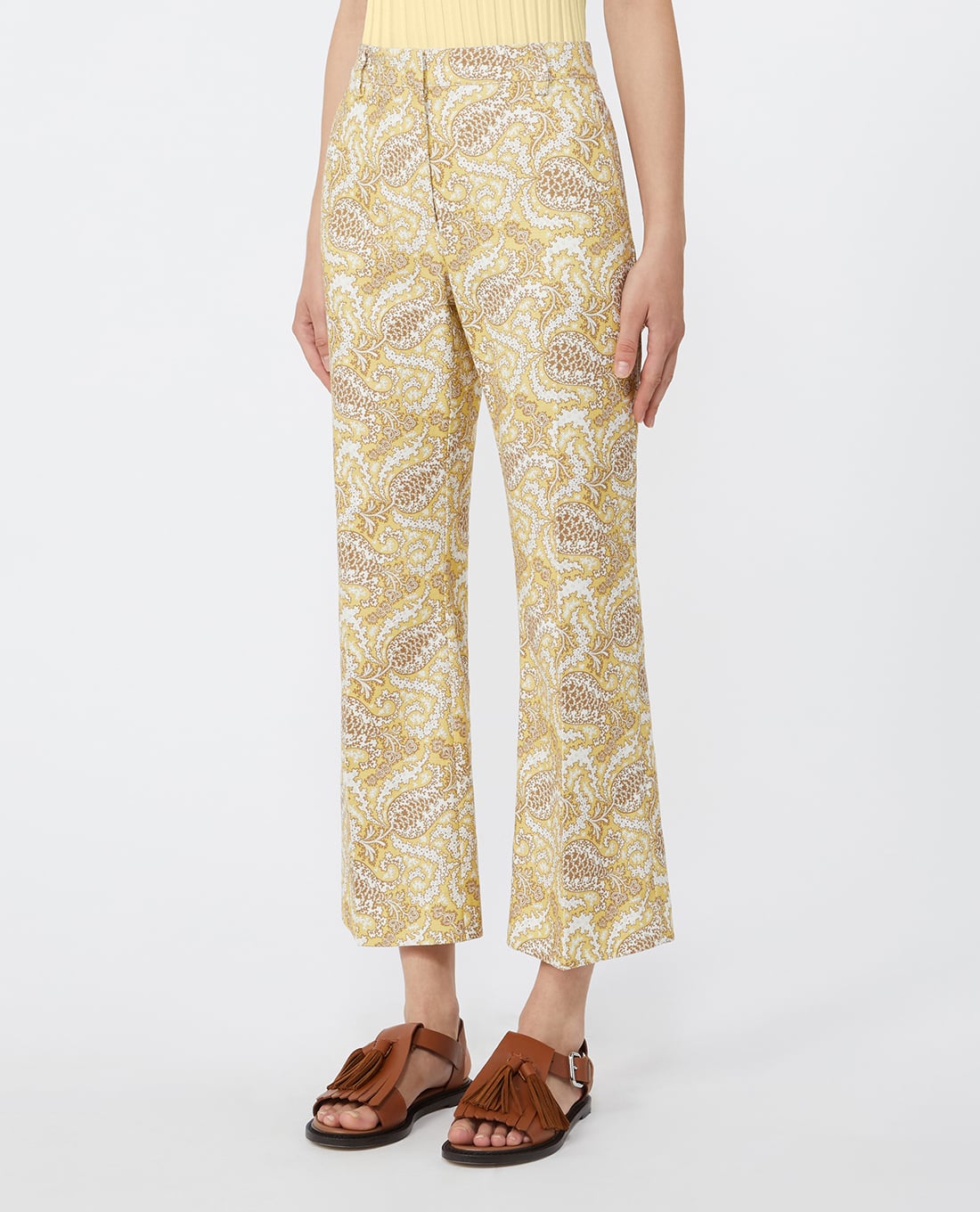 WEEKEND MAX MARA - Quần nữ ống loe in họa tiết Wkdonde