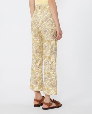  WEEKEND MAX MARA - Quần nữ ống loe in họa tiết Wkdonde 