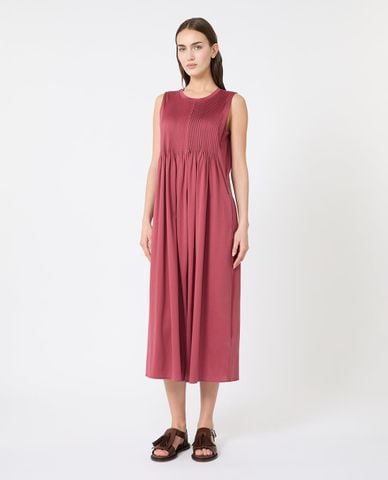  WEEKEND MAX MARA - Đầm sát nách midi xếp li Wkdricordo 