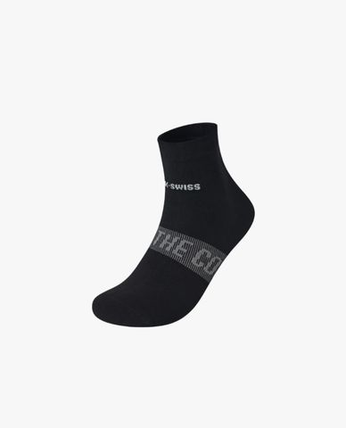  K-SWISS - Vớ nữ cổ vừa phối logo 