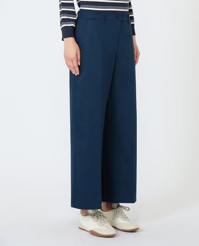  WEEKEND MAX MARA - Quần nữ ống rộng xếp li 