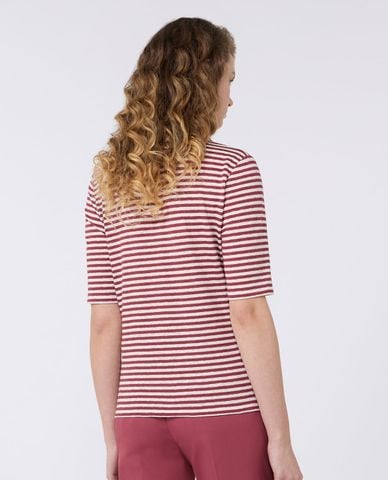  WEEKEND MAX MARA - Áo thun nữ cổ V tay ngắn Wkdopzione 