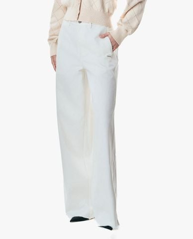  GIGI - Quần nữ ống rộng cạp cao hiện đại 