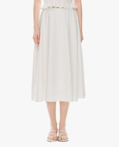  GIGI - Chân váy phom suông midi dáng xoè 