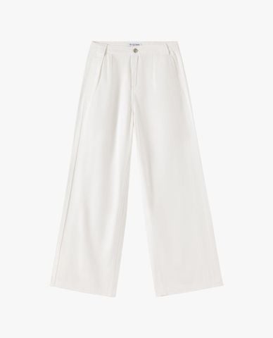  USPA - Quần jeans nữ ống rộng thanh lịch 