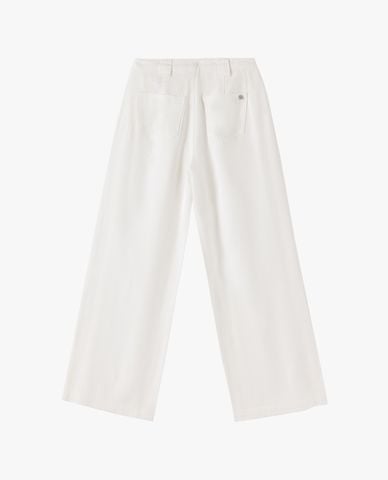  USPA - Quần jeans nữ ống rộng thanh lịch 