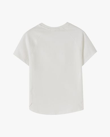  USPA - Áo thun nữ cổ tròn tay ngắn thêu logo 