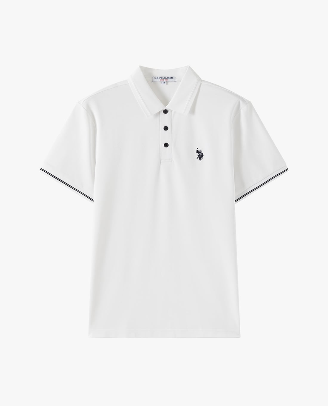 USPA - Áo polo nam cổ bẻ tay ngắn thêu logo