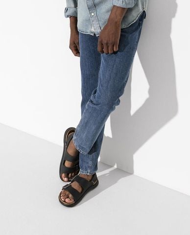  BIRKENSTOCK - Giày sandals nam đế bệt Milano Crosstown 