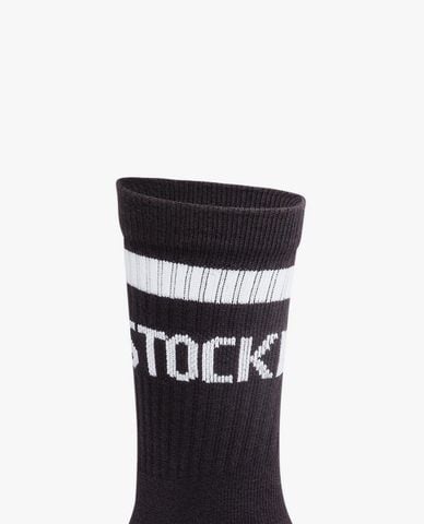  BIRKENSTOCK - Vớ unisex cổ cao phối sọc 