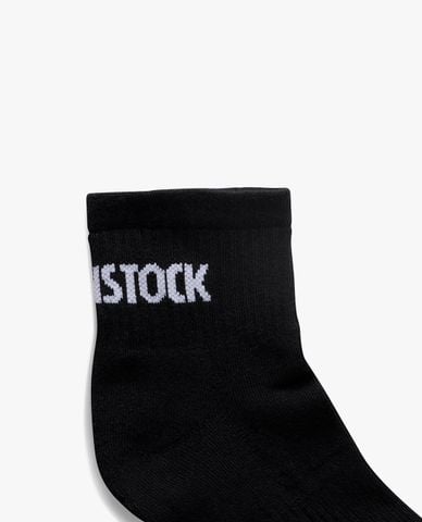  BIRKENSTOCK - Vớ unisex cổ cao dệt logo 