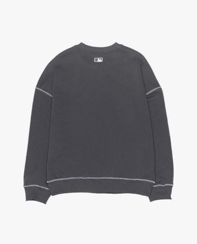  MLB - Áo sweatshirt unisex cổ tròn tay dài 