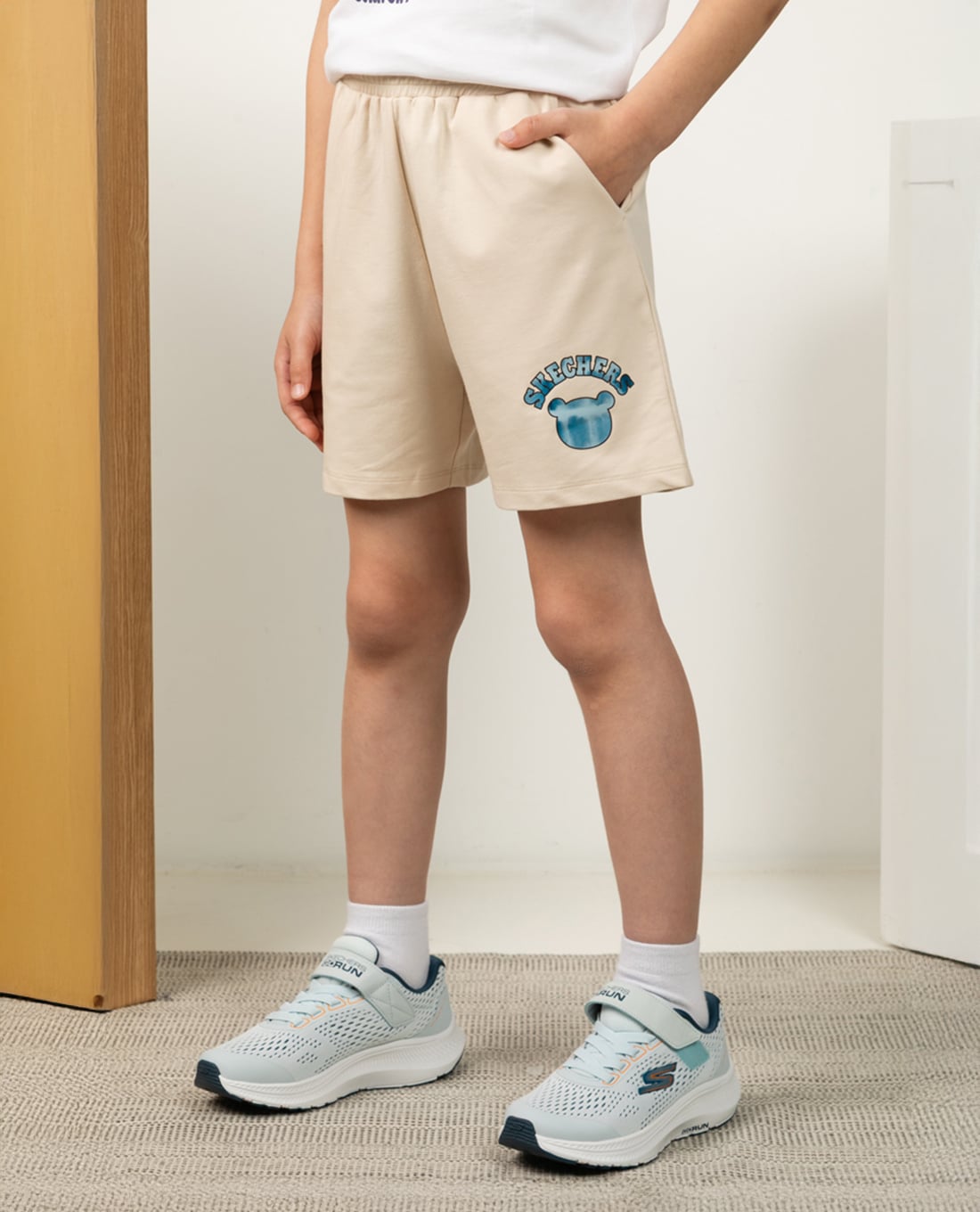 SKECHERS - Quần short bé trai Urban Outdoor