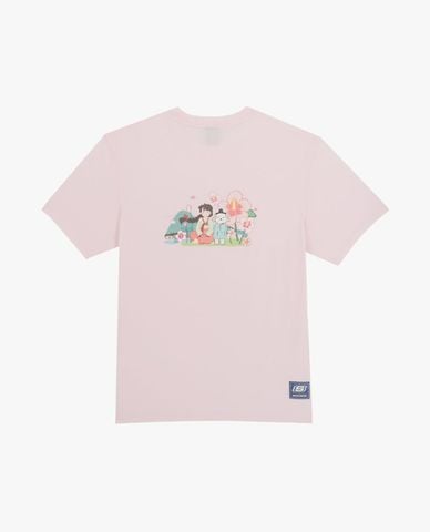  SKECHERS - Áo thun unisex tay ngắn Skechvibe x Drawingmary 
