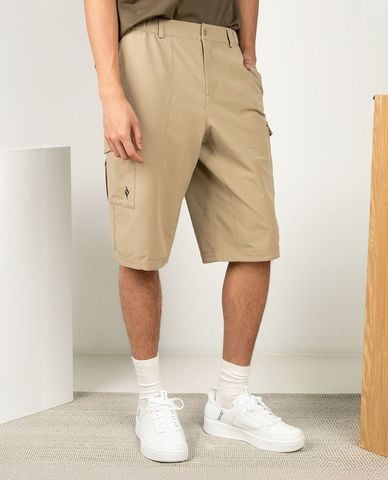  SKECHERS - Quần short nam ngang gối túi hộp Urban Outdoor 
