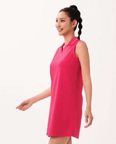  SKECHERS - Đầm polo mini sát nách cổ bẻ CNY 