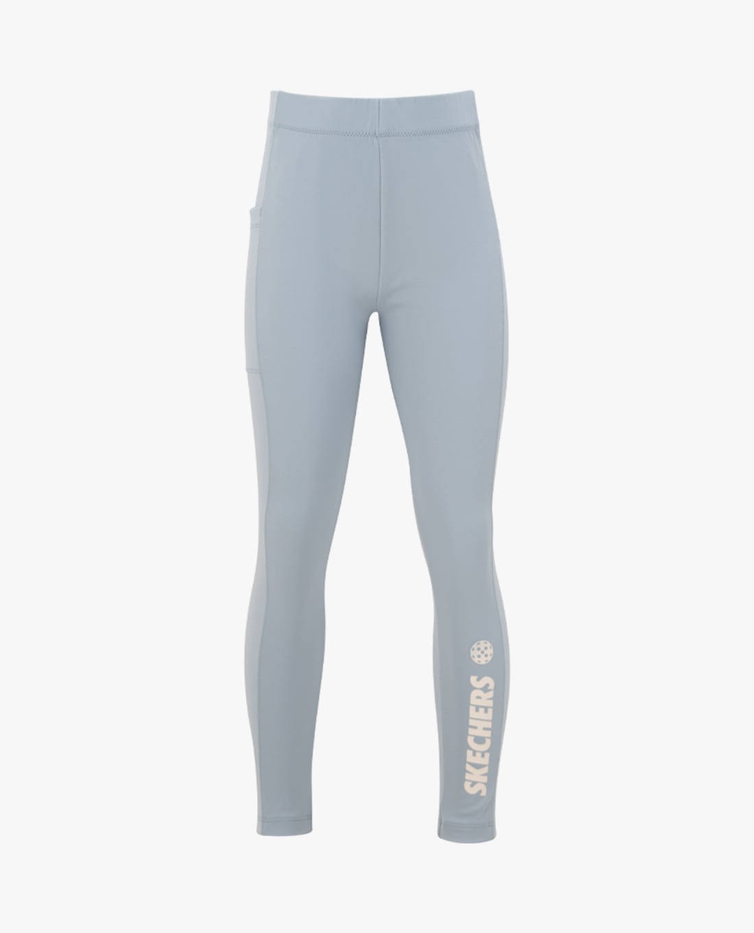 SKECHERS - Quần leggings thể thao bé gái phối logo