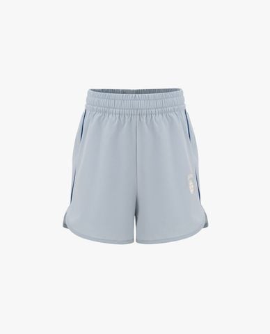  SKECHERS - Quần short bé gái lưng thun phối logo 