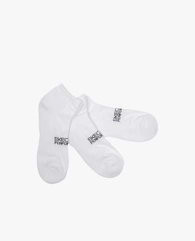  SKECHERS - Set 3 vớ unisex cổ thấp phối logo 