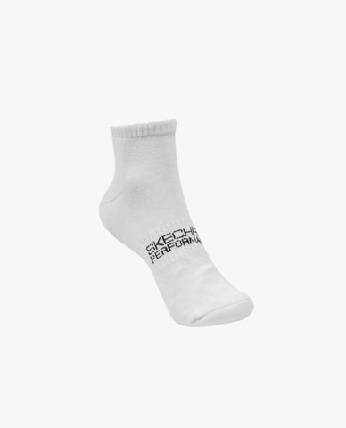  SKECHERS - Set 3 vớ unisex cổ thấp phối logo 