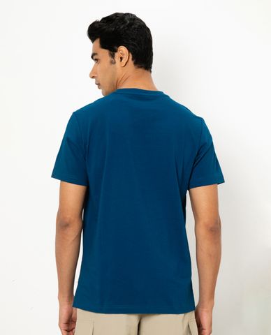  SKECHERS - Áo thun nam cổ tròn tay ngắn thời trang 