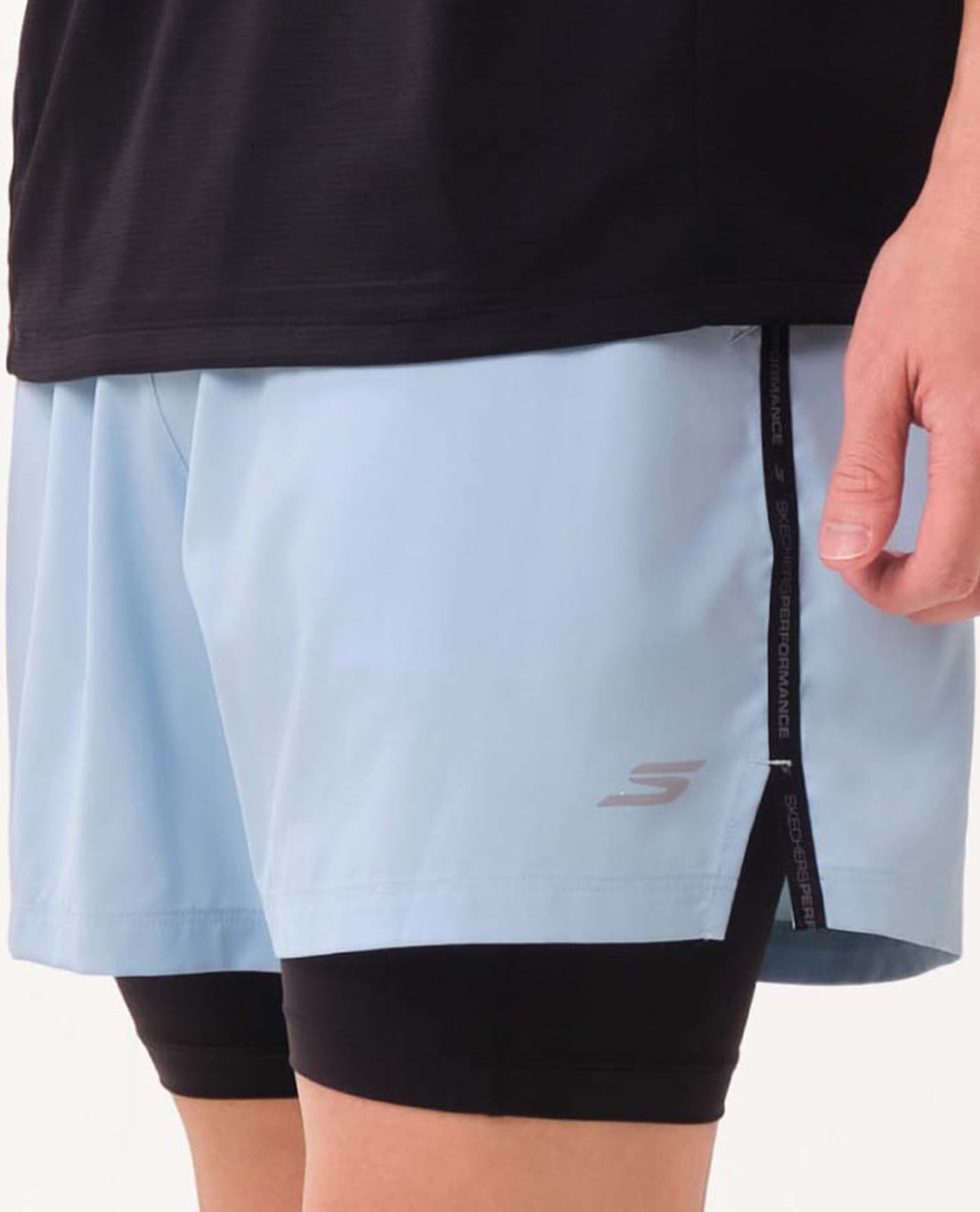 SKECHERS - Quần short tập luyện nam Performance