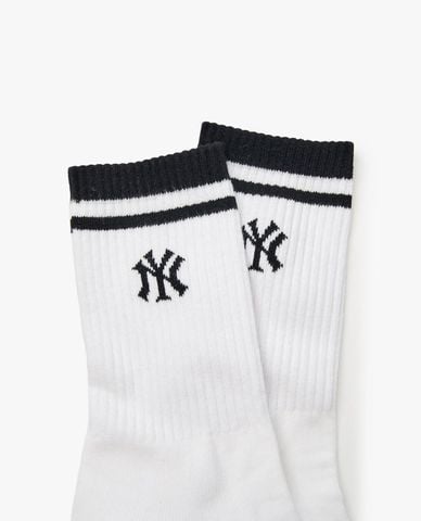  MLB - Set 3 vớ unisex cổ cao Daily Stripe 