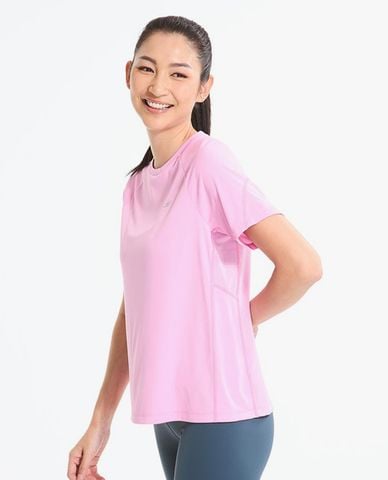  SKECHERS - Áo thun thể thao nữ tay ngắn Performance 