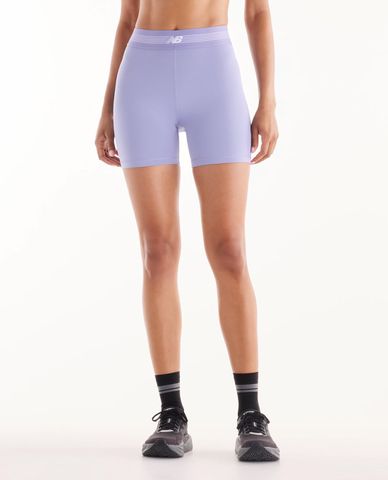  NEW BALANCE - Quần short leggings thể thao nữ in logo 