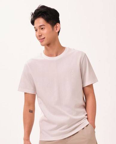  SKECHERS - Áo thun nam cổ tròn tay ngắn Game On Lounge 