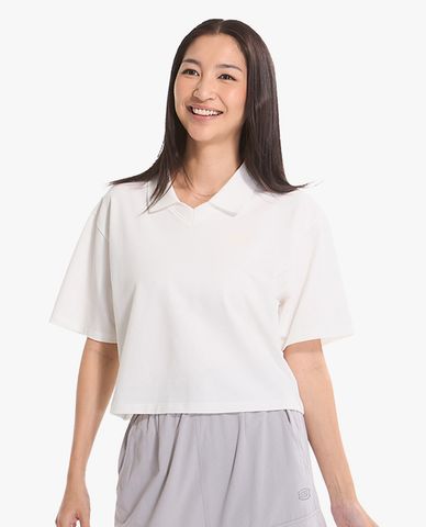  SKECHERS - Áo polo nữ cổ bẻ tay ngắn 