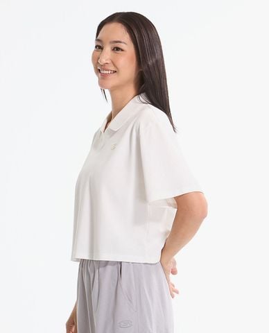  SKECHERS - Áo polo nữ cổ bẻ tay ngắn 