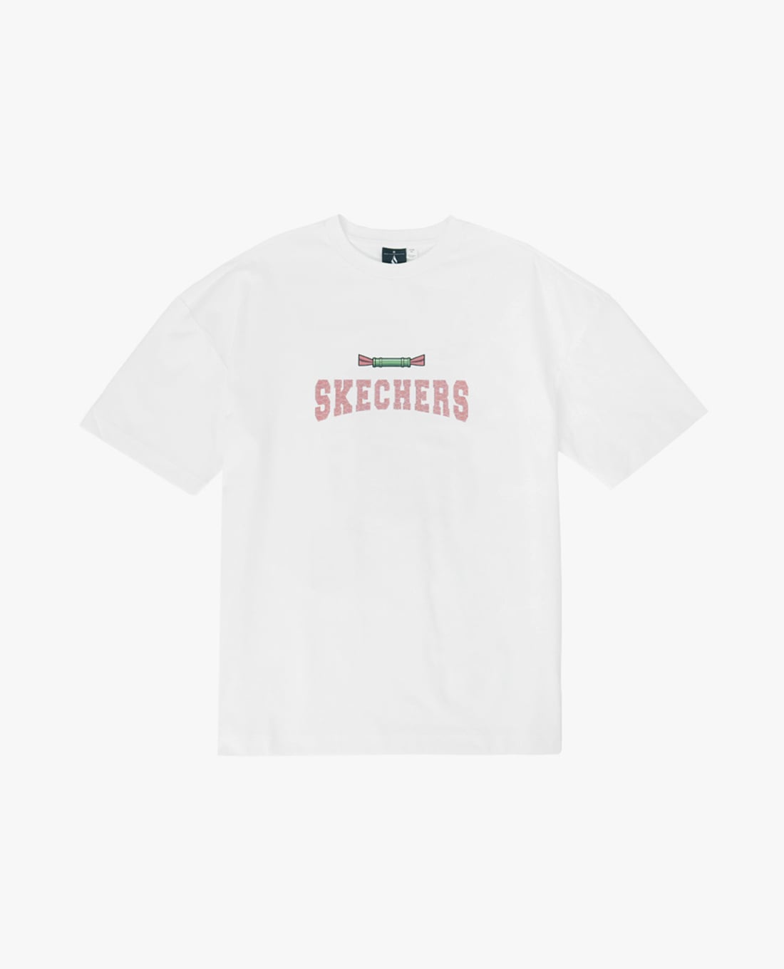 SKECHERS - Áo thun unisex cổ tròn tay ngắn Demon Slayer