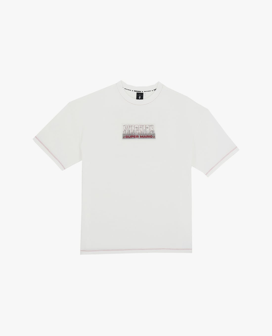 SKECHERS - Áo thun unisex tay ngắn Nintendo Super Mario