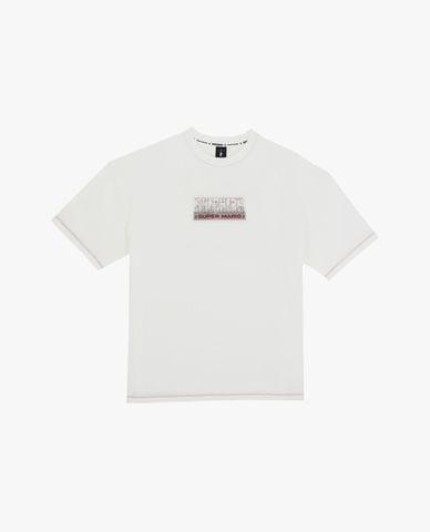  SKECHERS - Áo thun unisex tay ngắn Nintendo Super Mario 