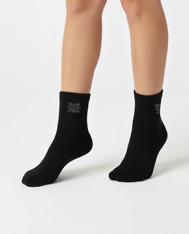  SKECHERS - Set 2 vớ nữ cổ cao Kuromi 