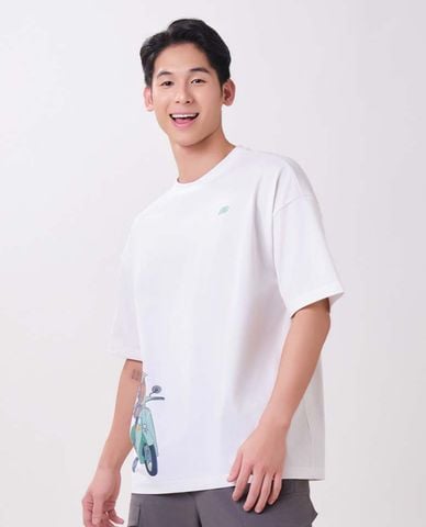  SKECHERS - Áo thun unisex tay ngắn Skechers x Cloakwork 