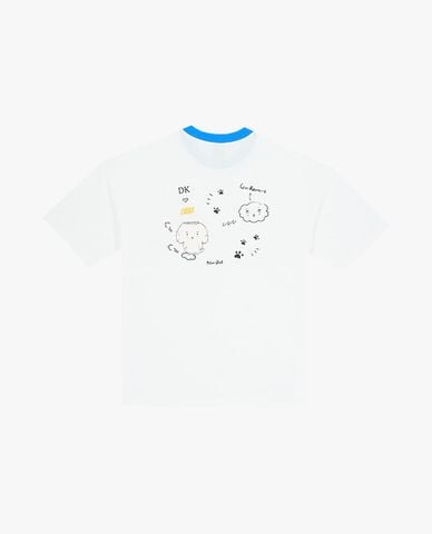  SKECHERS - Áo thun unisex DK Seungkwan Dino of Seventeen 