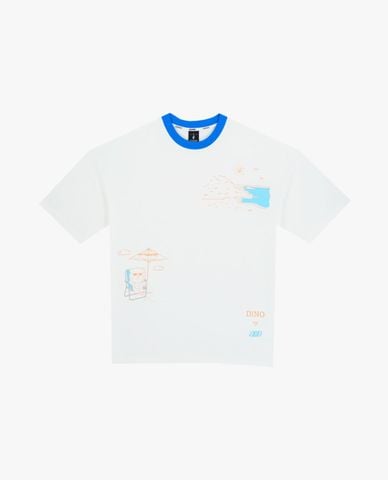  SKECHERS - Áo thun unisex DK Seungkwan Dino of Seventeen 