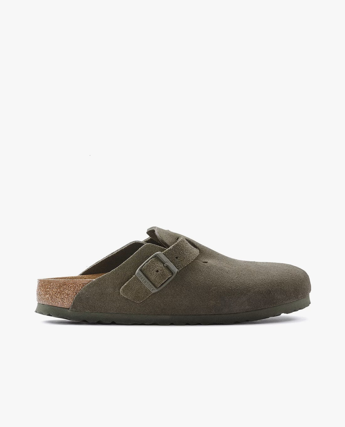 BIRKENSTOCK - Giày clog unisex Boston Suede