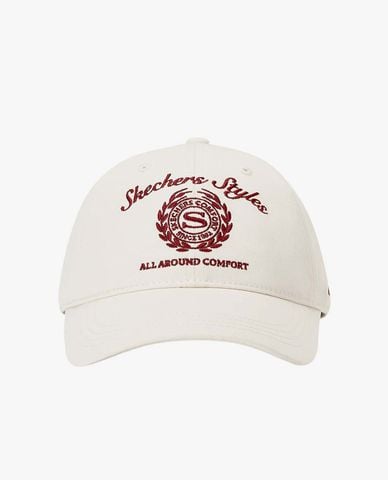  SKECHERS - Nón bóng chày unisex thêu logo 