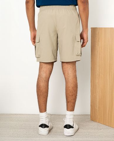  SKECHERS - Quần short nam ống rộng phối túi hộp 