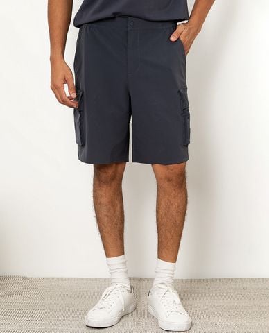  SKECHERS - Quần short thể thao nam ống rộng Basketball Culture 